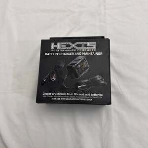 Hexis Performance 6v/12v Battery Charger Maintainer - For Lead Acid Batteries